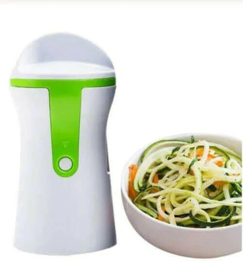 Portable Spiralizer Vegetable Slicer Handheld Spiralizer Peeler