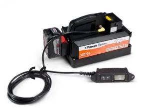 Power Team PB102P-2 Battery Powered Hydraulic Pump Single Acting