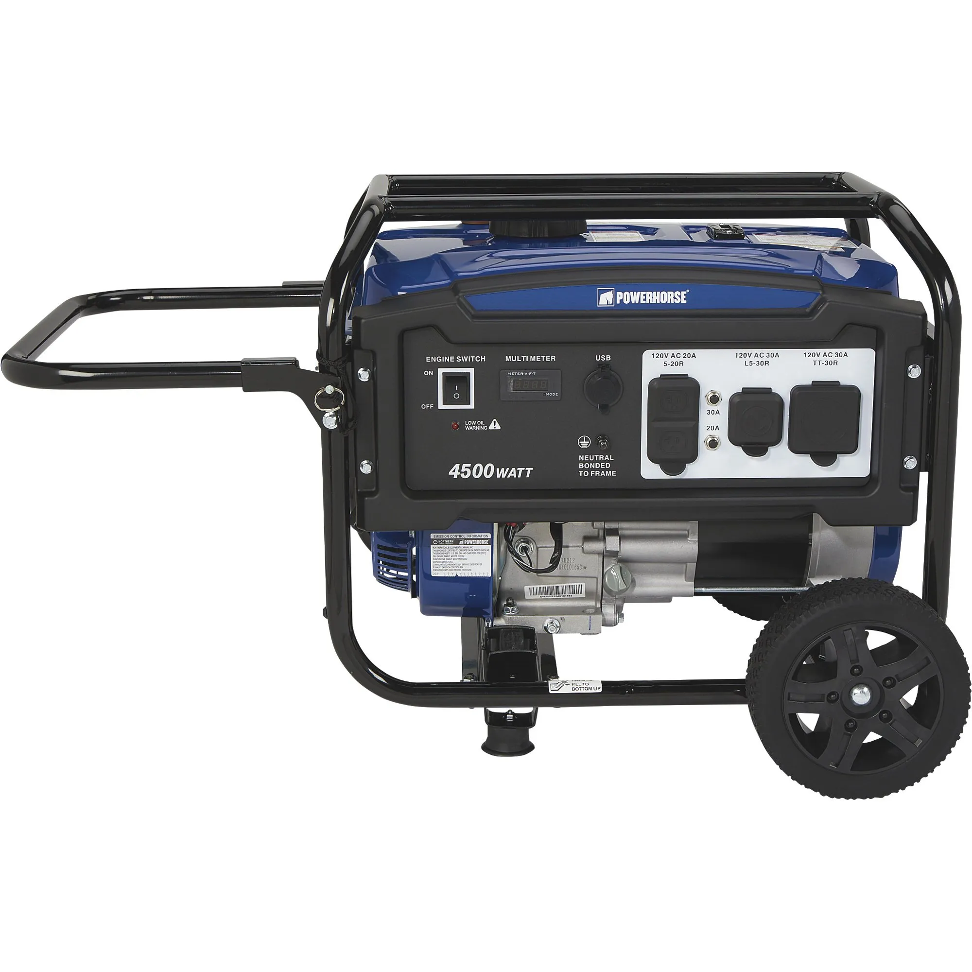 Powerhorse 102223 Generator 3600W/4500W DH212 Engine Gas New