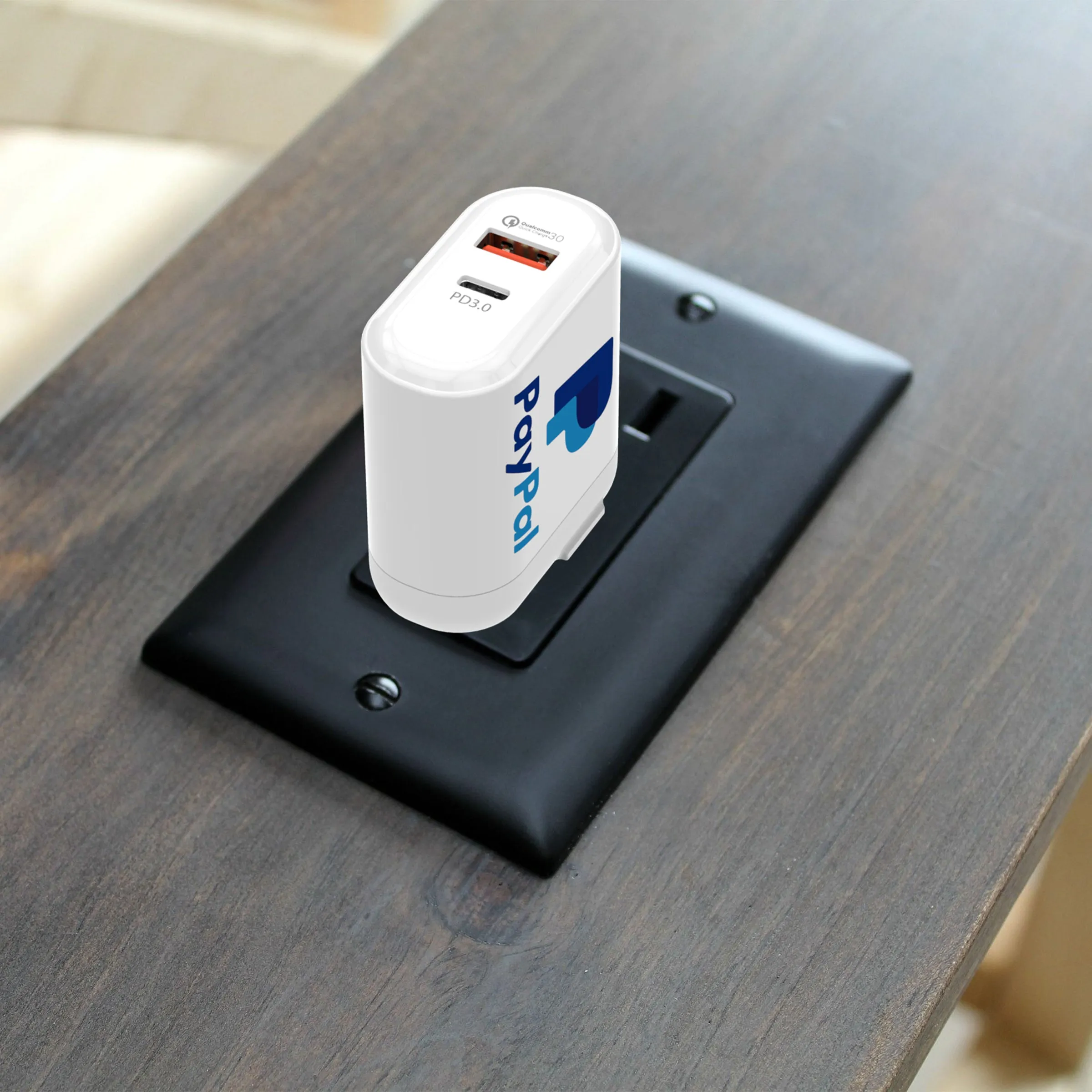 PowerUSB & Type C Port Travel Plug