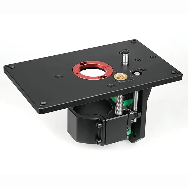 Precision Router Lift for 65mm Diameter Motors   Plate