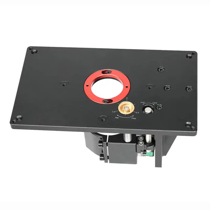 Precision Router Lift for 65mm Diameter Motors   Plate