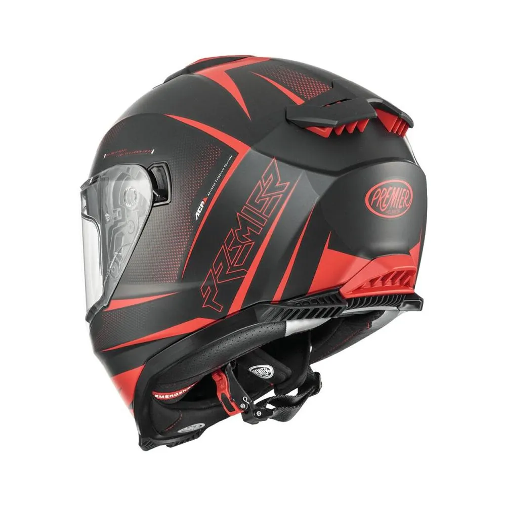 Premier Typhoon FR 92 Matt Black / Red