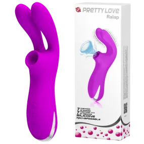 Pretty Love Palap Suction-Based Massager 7 Vibration 7 Sucking Functions Rechargeable