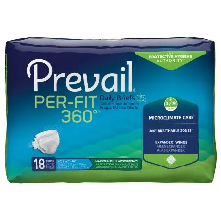 Prevail® Per-Fit 360°™ Unisex Adult Incontinence Brief