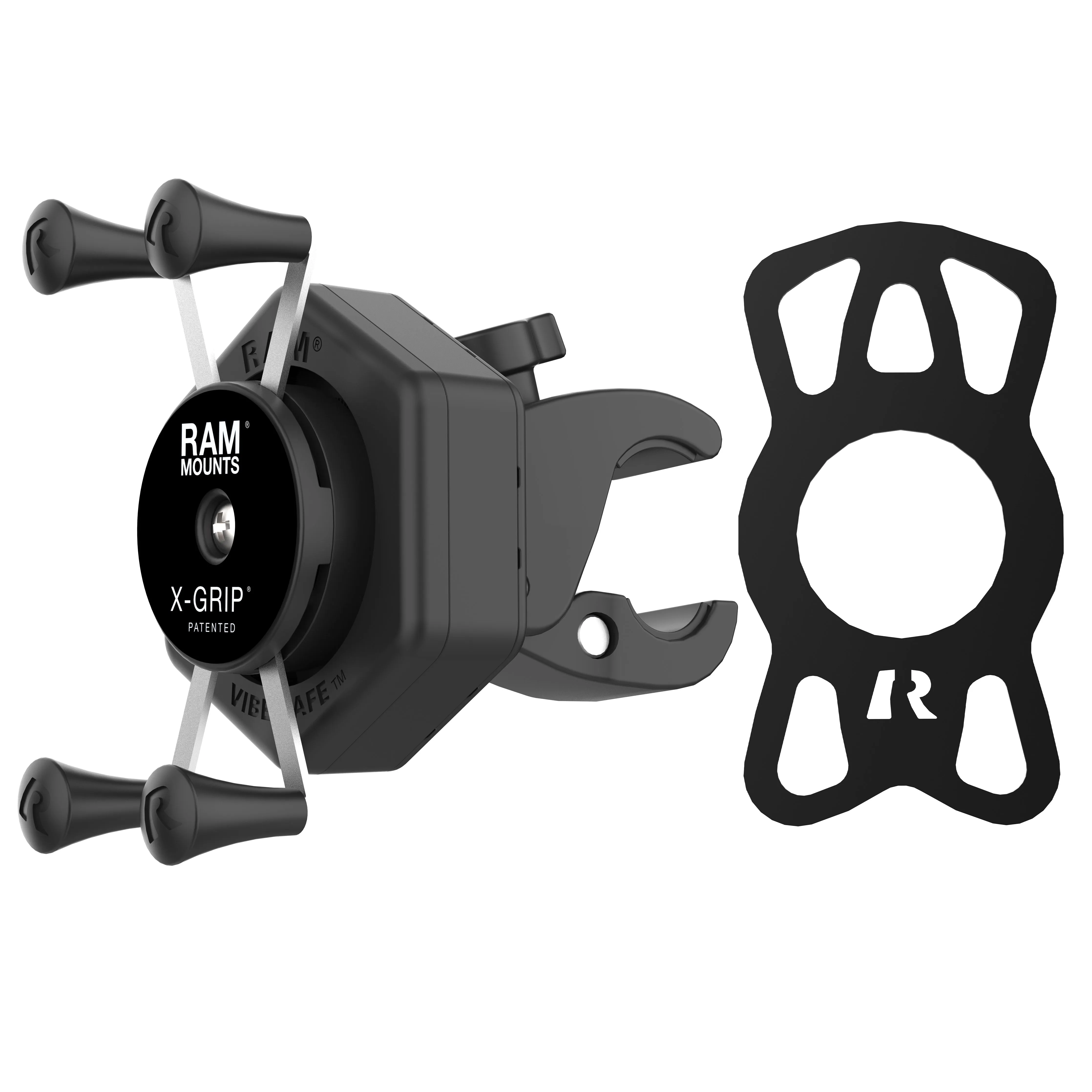 RAM® X-Grip® Phone Mount with Vibe-Safe™ & Small Tough-Claw™