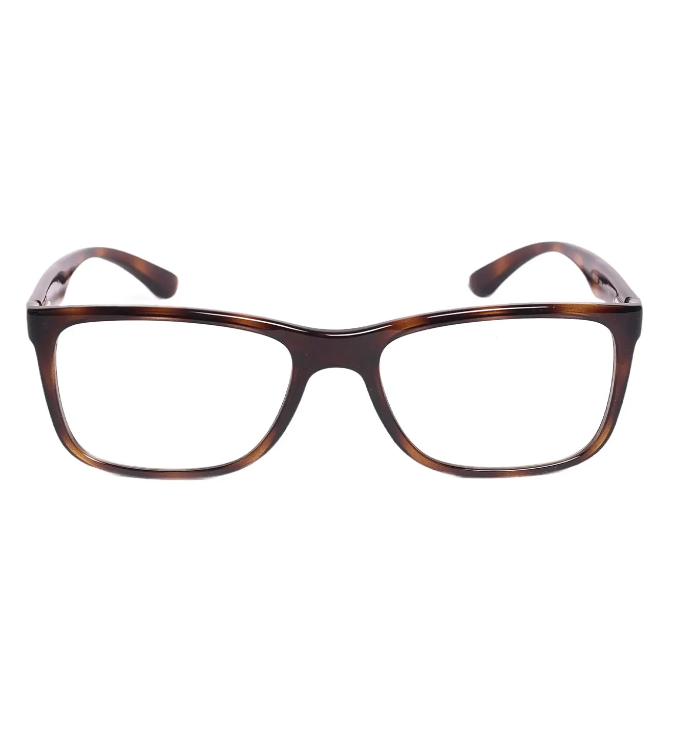 Ray Ban Unisex Havana Rectangular Optical Frame