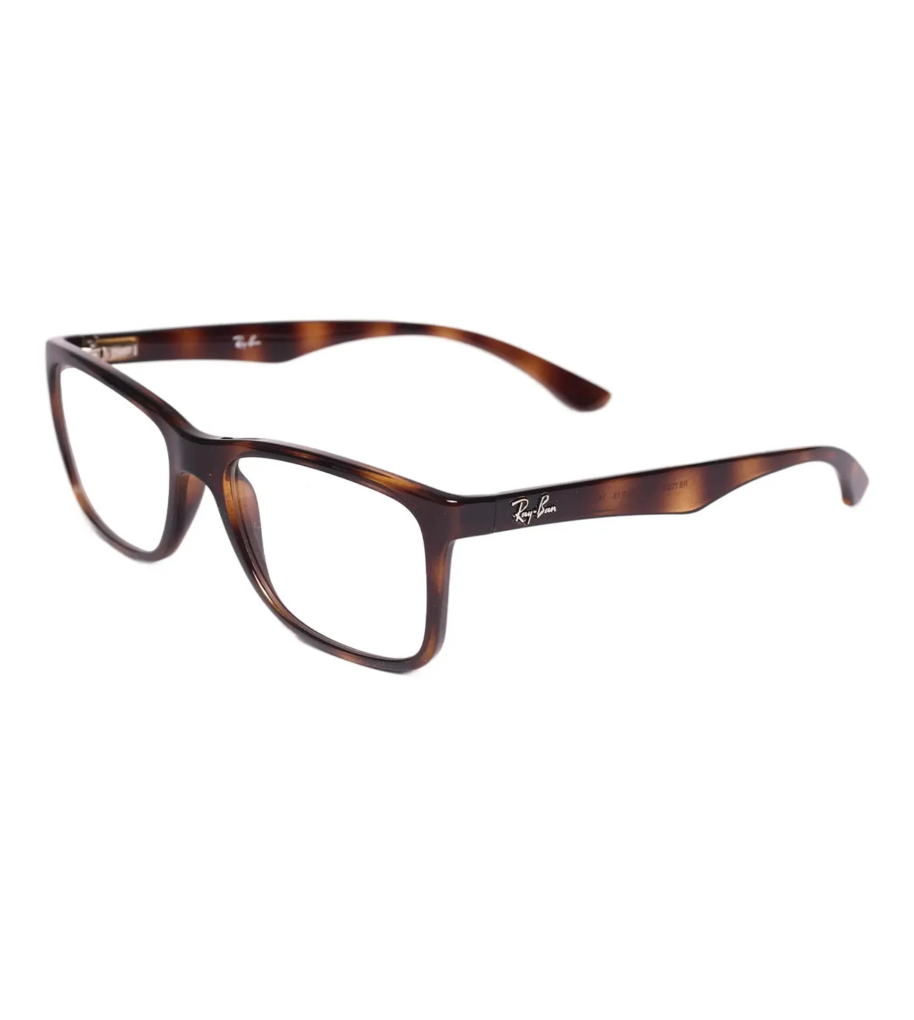 Ray Ban Unisex Havana Rectangular Optical Frame