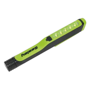 Rechargeable USB Penlight 5 SMD   1 LED - Green