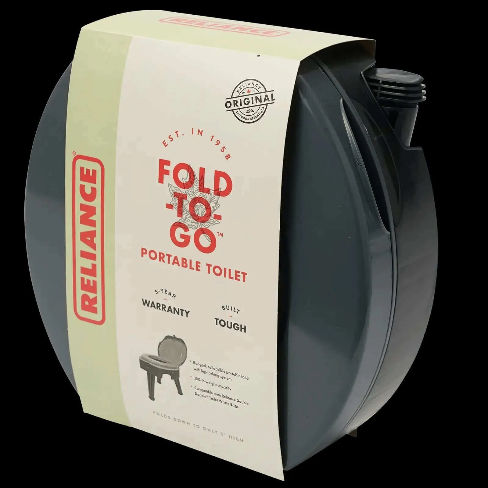 Reliance FOLD-TO-GO Toilet