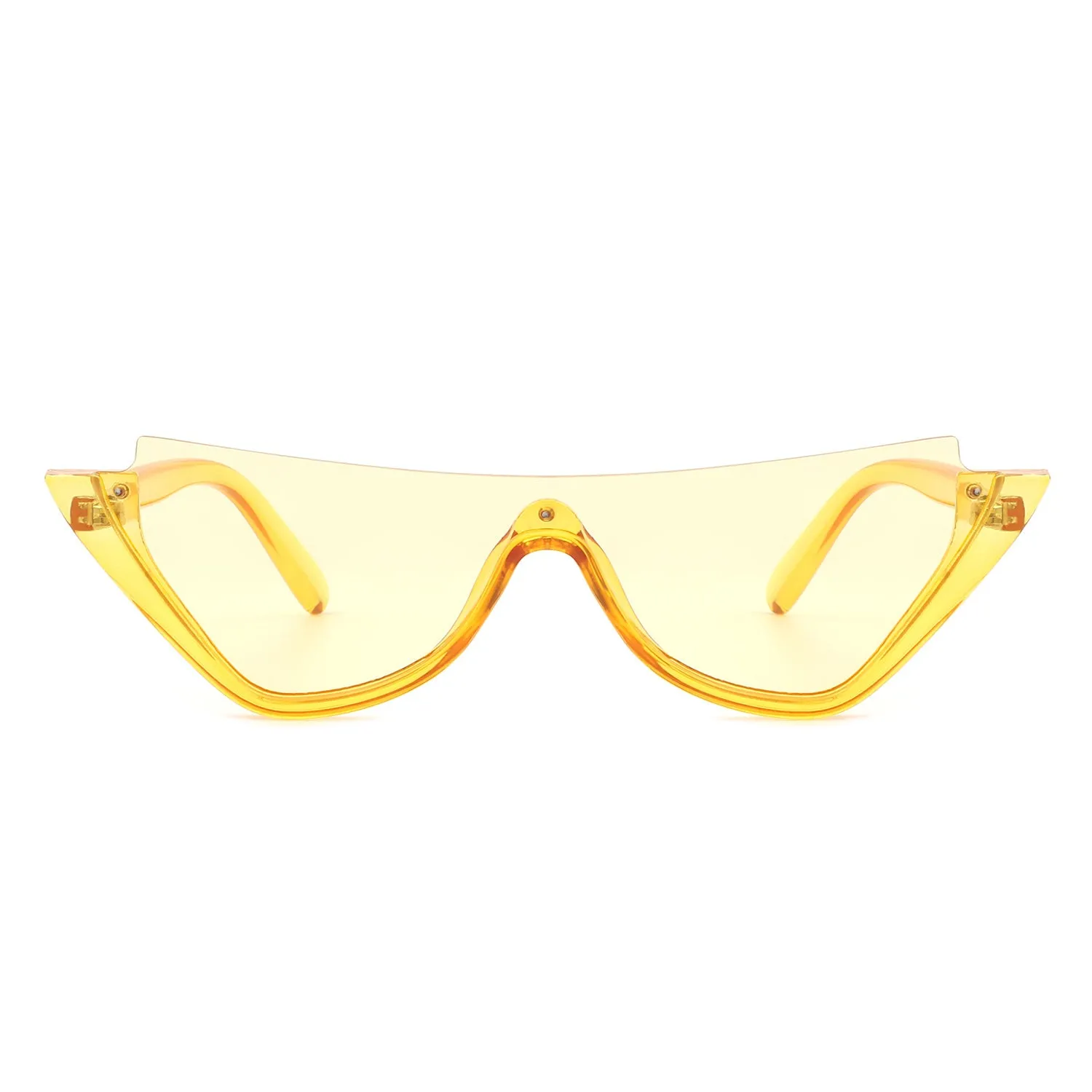 Retro Half Frame Fashion Cat Eye Sunglasses