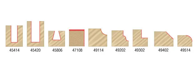 Router Bit Set | 11 Piece | 1⁄2" Shank | AMS-211 | 738685912119