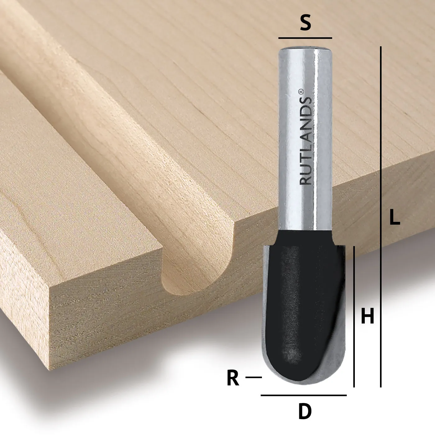 Router Bit Set - Round Nosed