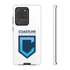 Shield Logo Cellphone Tough Cases - White