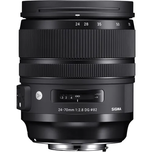 Sigma 24-70mm f/2.8 DG OS HSM Art Lens for Nikon F