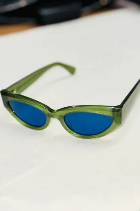 Sporty Sunglasses Green