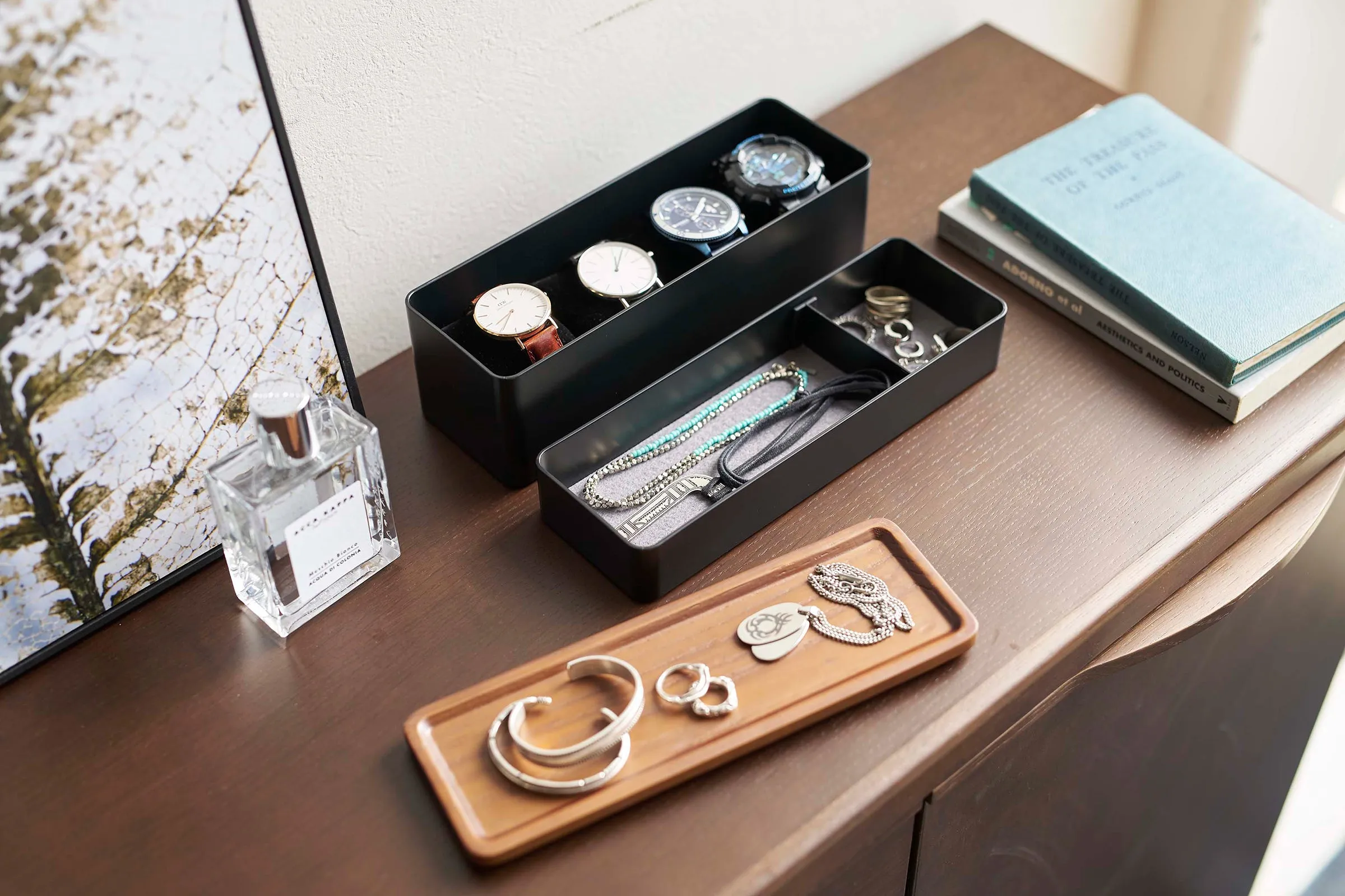 Stacking Accessories or Watches Case - Two Styles