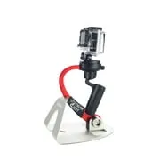 Steadicam CURVE-BK Handheld Video Stabilizer and grip for GoPro Hero Cameras 3, 4 Black & Hero 5 (Red)