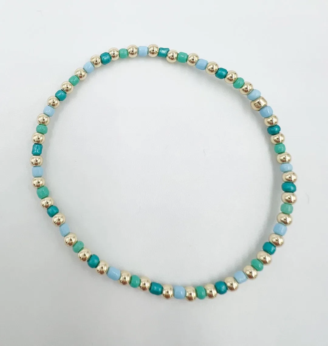 Summer Repeater Bracelet | Blue Aqua