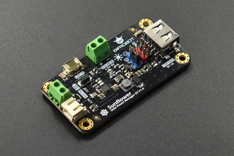 Sunflower: Solar Power Manager 5V