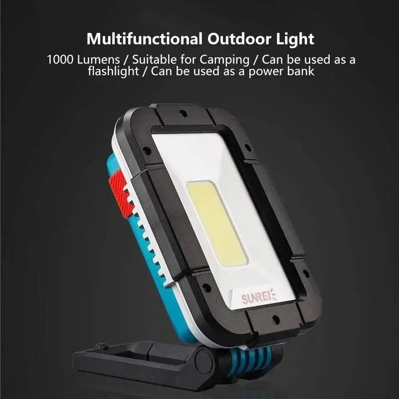 SUNREI V380 V1000  LED Work Light Auto Repair And Repair Super Bright Strong Light Camping Light Emergency Light Outdoor