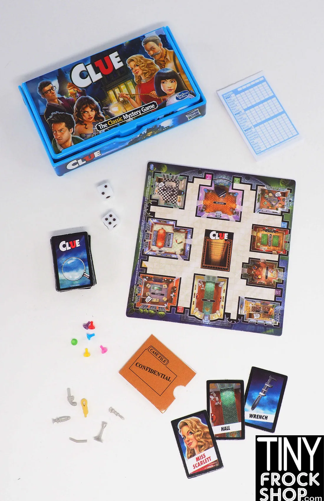 Super Impulse Worlds Smallest Clue Board Game