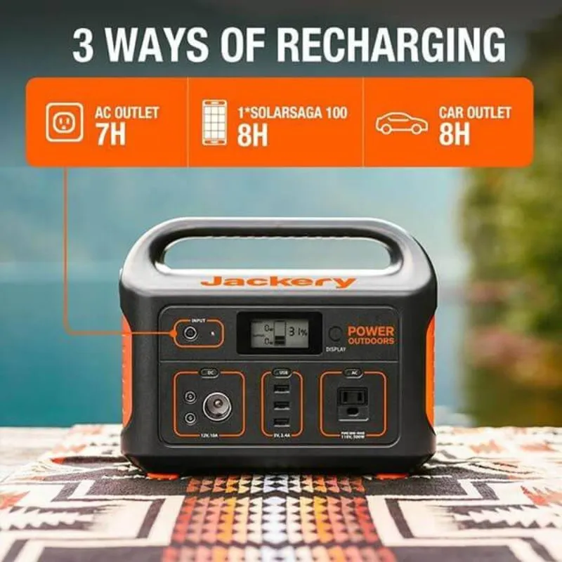 The Jackery Explorer 550 Portable Power Station