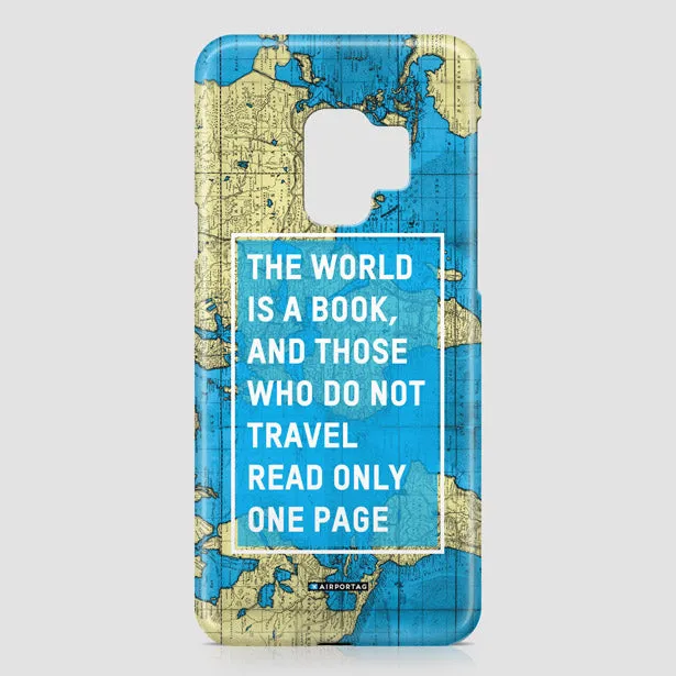 The World Is - Phone Case