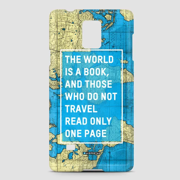 The World Is - Phone Case