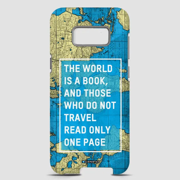 The World Is - Phone Case