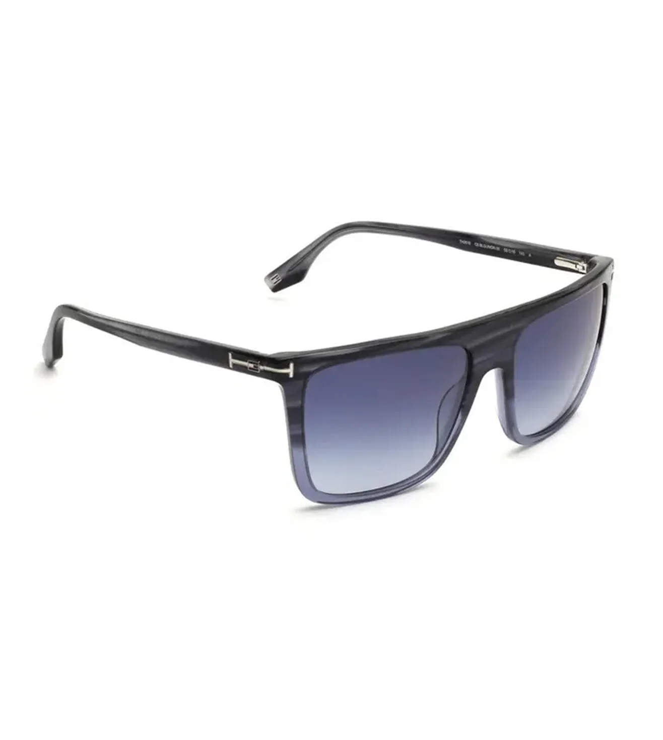 Tommy Hilfiger Men Gradient Blue Wayfarer Sunglasses