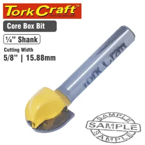 TORK CRAFT ROUTER BIT CORE BOX 5/8' CKP804