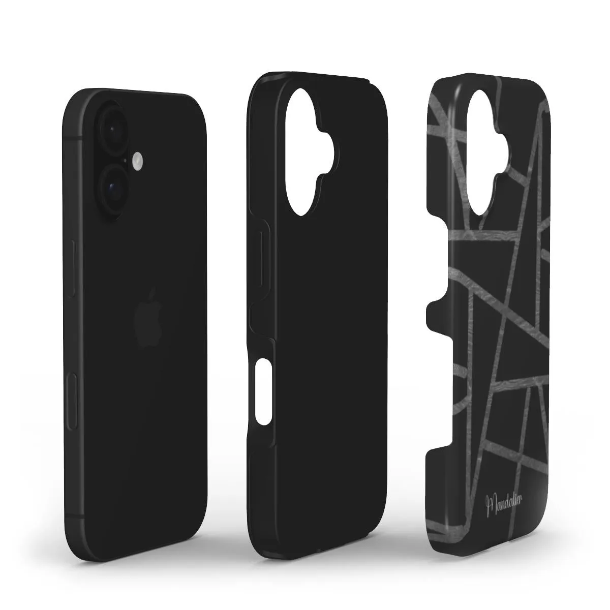 Tough Phone Case|Graphite Maze