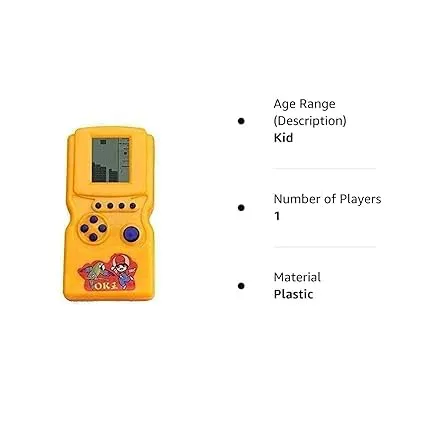 Toy King Video Game Hand held Brick Game 9999 in 1 Famous Handy Portable Indoor and Outdoor Video Game, Best Gift for Children