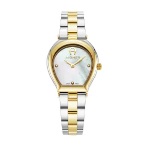 Trani Women 34mm Stainless Steel Gold Strap Watch