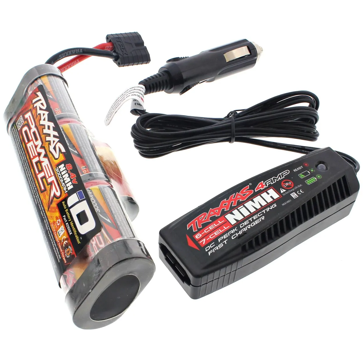 Traxxas 1/10 Skully 2WD 8.4v 3000 mAh iD Hump Battery & Charger