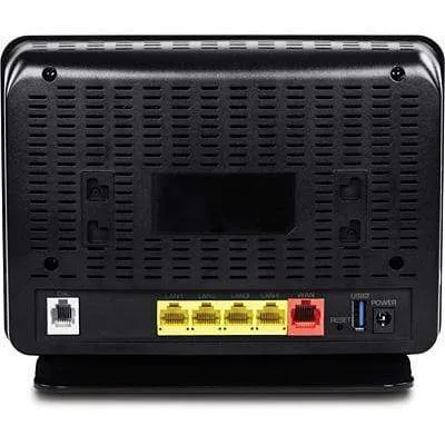 Trendnet Ac750 Dual Band Wireless Vdsl2/Adsl2  Mod Tew 816 Drm