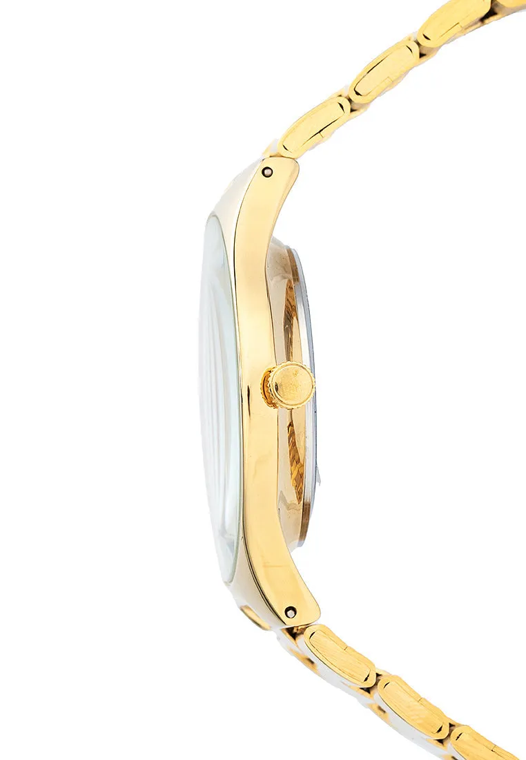 Valentino 20122397-GOLD DIAL Stainless Steel Strap Analog Watch for Women