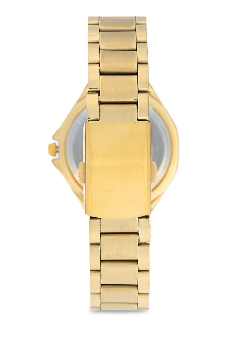 Valentino 20122470-GOLD DIAL Stainless Steel Strap Analog Watch for Women