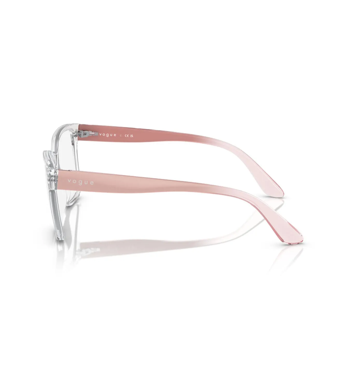 Vogue Women's Crystal Square Optical Frame