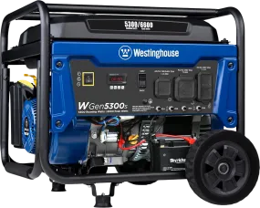 Westinghouse WGen5300s Generator 5300W/6600W 30 Amp Electric Start Gas New