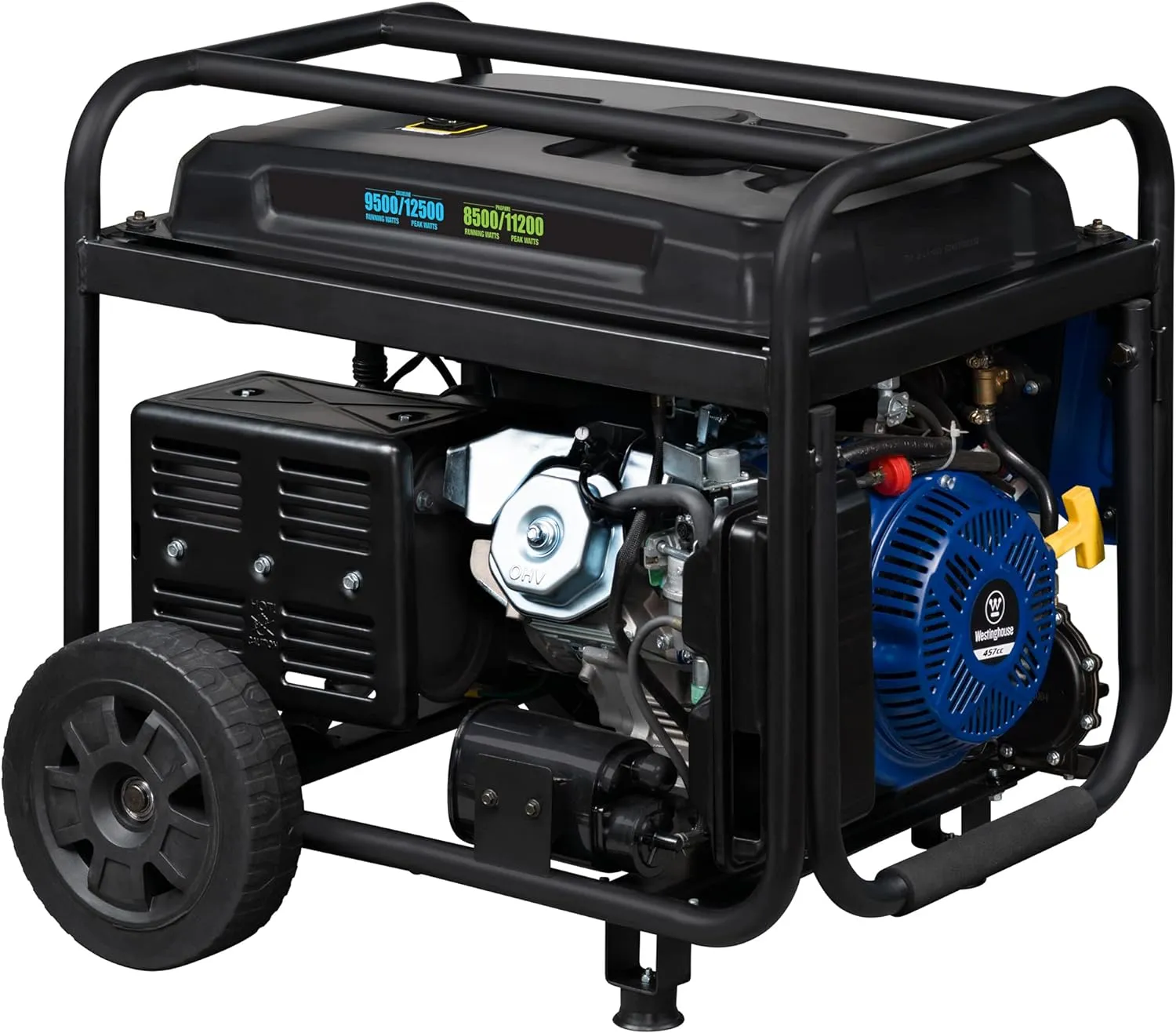 Westinghouse WGen9500DFc Generator 9500W/12500W 50 Amp Remote Start Dual Fuel with CO Sensor New