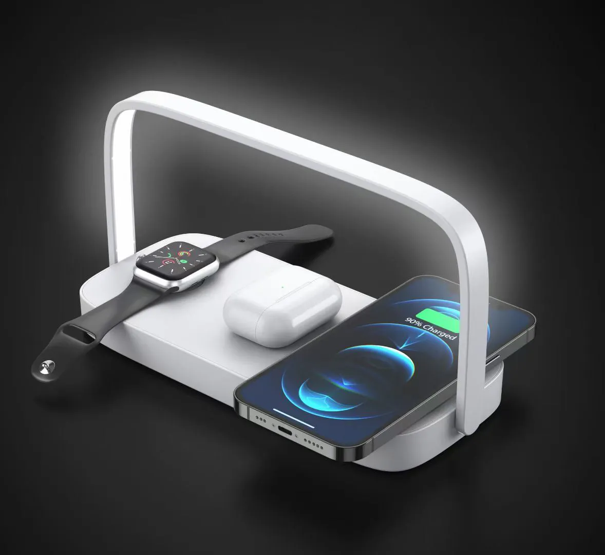 wireless charging night light