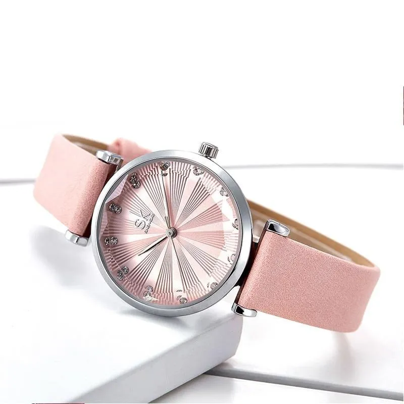 Women's Luxury Leather Band Watch