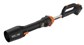 Worx WG543 Leafjet Cordless Leaf Blower, Battery Included, 4 Ah, 20 V, 2 -Speed, 410 cfm Air :EA: QUANTITY: 1