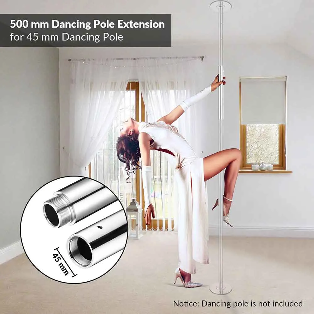 Yescom 10.8ft Spinning Pole Dancing Exercise Fitness Pole for Home