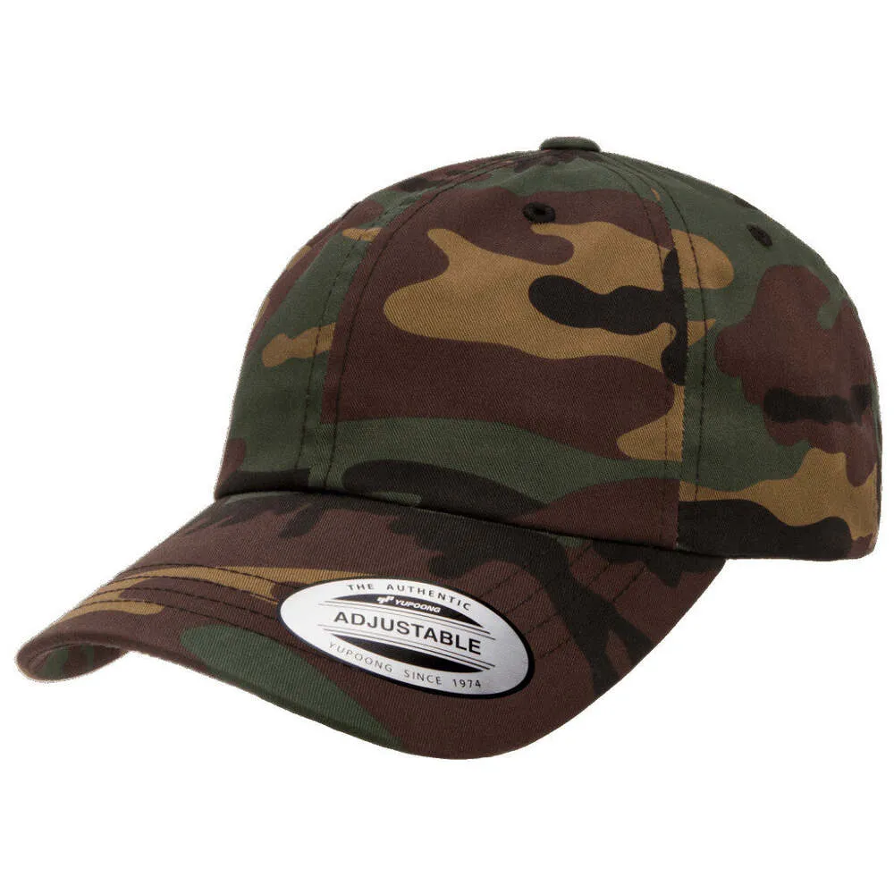 Yupoong Adjustable Cotton Twill Dad Hat 6245CM (Full Case/$5.81 ea.)