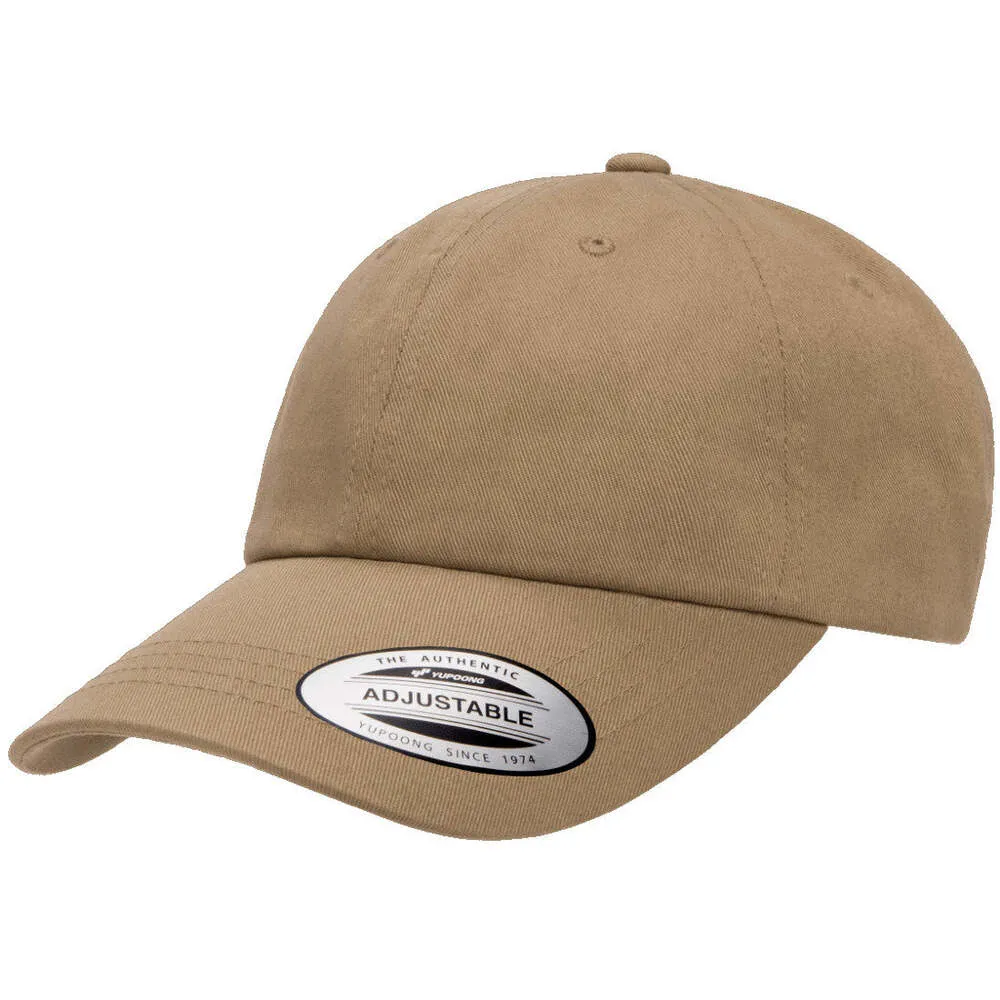 Yupoong Adjustable Cotton Twill Dad Hat 6245CM (Full Case/$5.81 ea.)