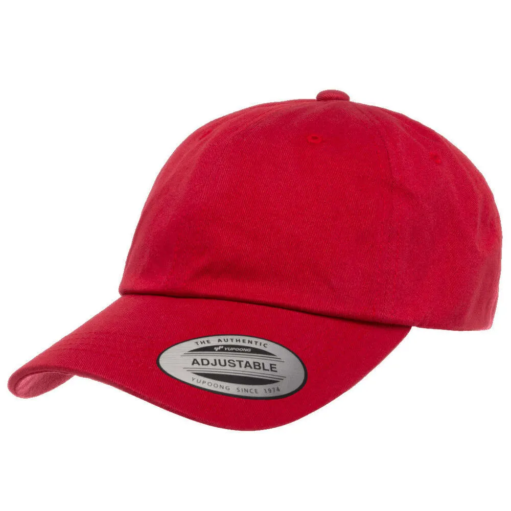 Yupoong Adjustable Cotton Twill Dad Hat 6245CM (Full Case/$5.81 ea.)