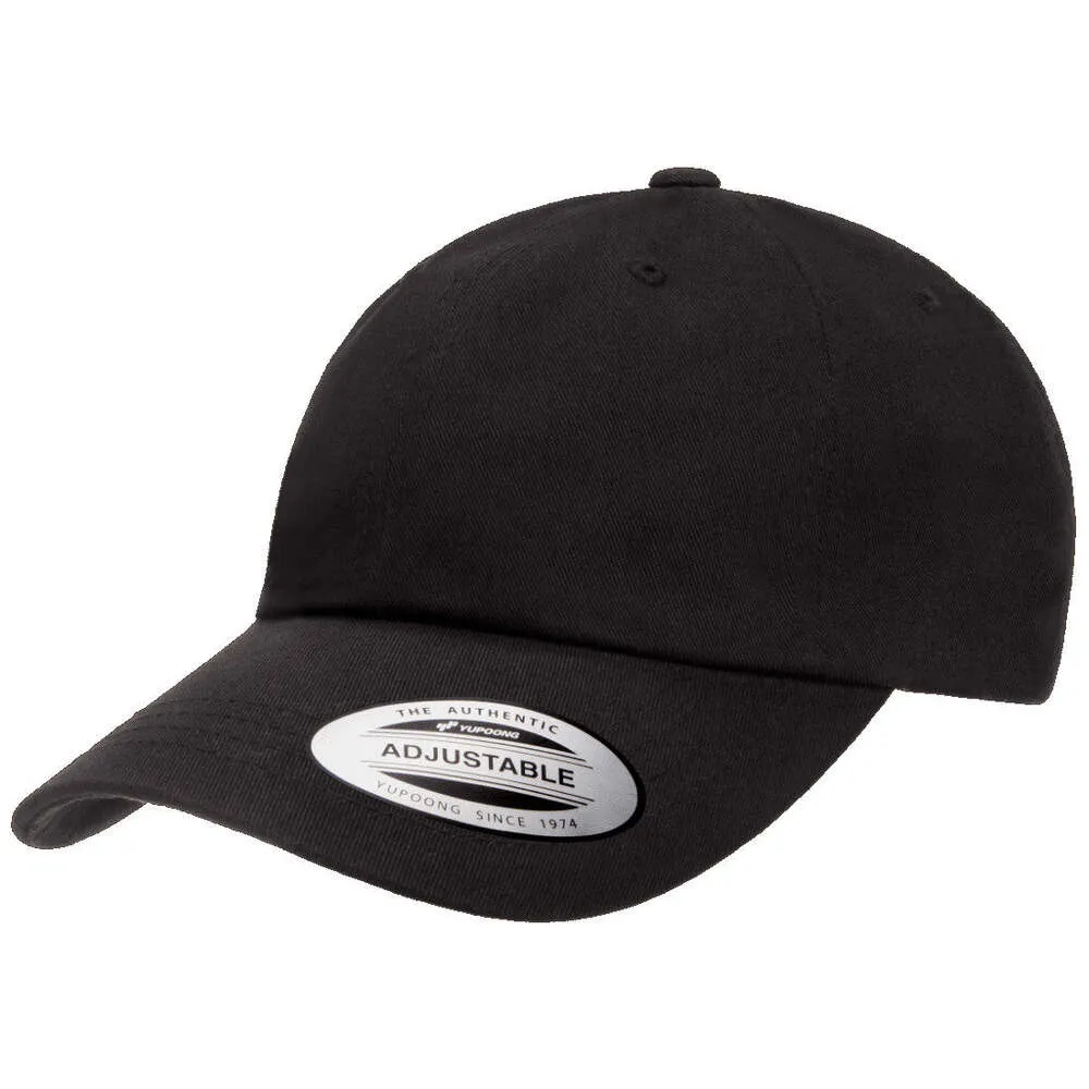 Yupoong Adjustable Cotton Twill Dad Hat 6245CM (Full Case/$5.81 ea.)